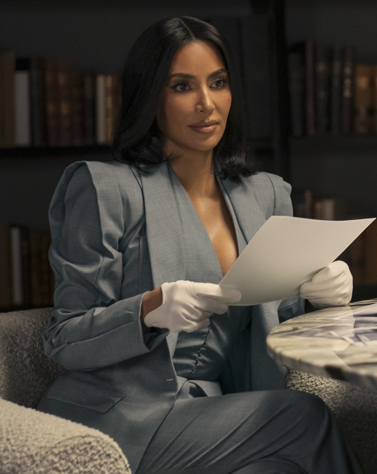 Kim Kardashian et Naomi Watts dans la série All's Fair.