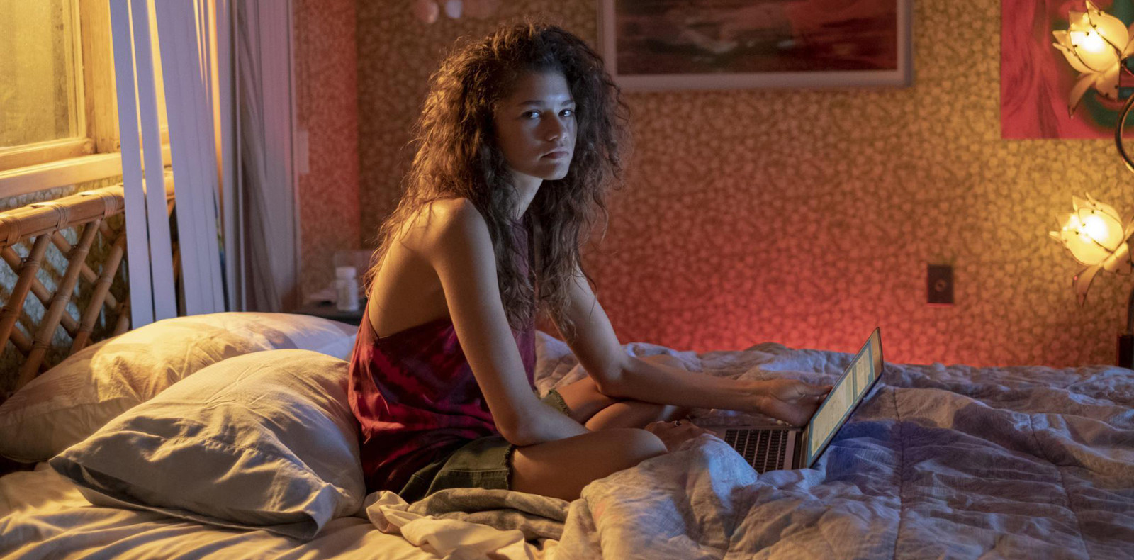 Zendaya dans la série Euphoria.