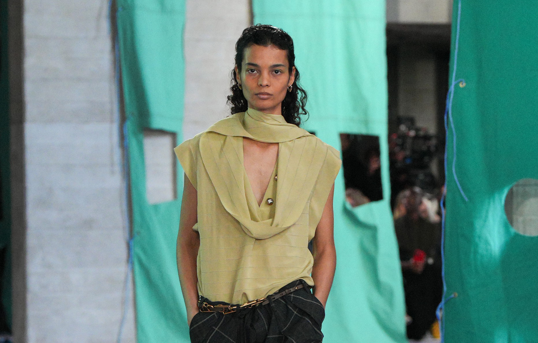 Le défilé Burberry printemps-été 2025.