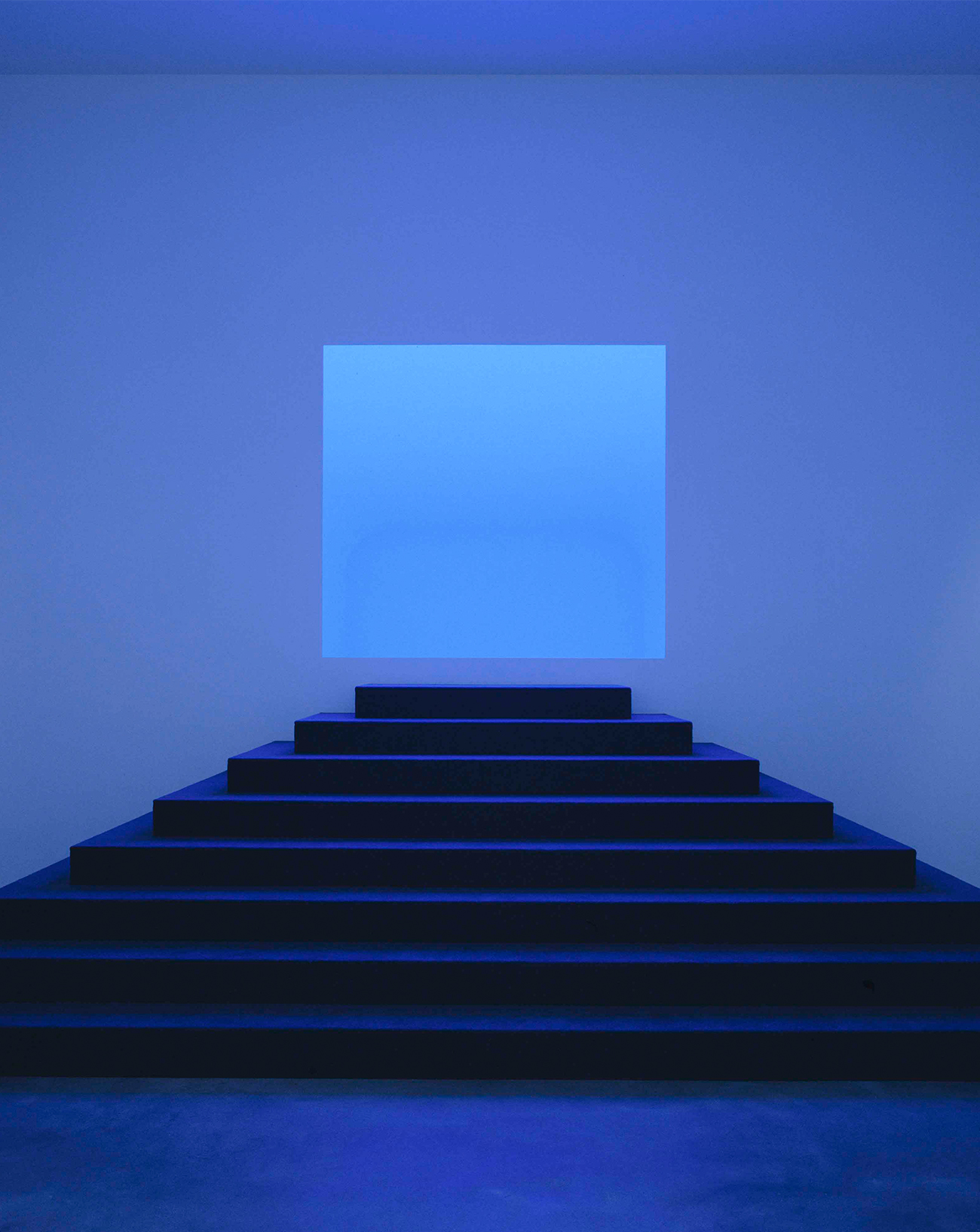 James Turrell, Dhatu (2010), de la série Ganzfeld (1976–en cours). © James Turrell. Photo: Mike Bruce. Courtesy the artist and Gagosian.