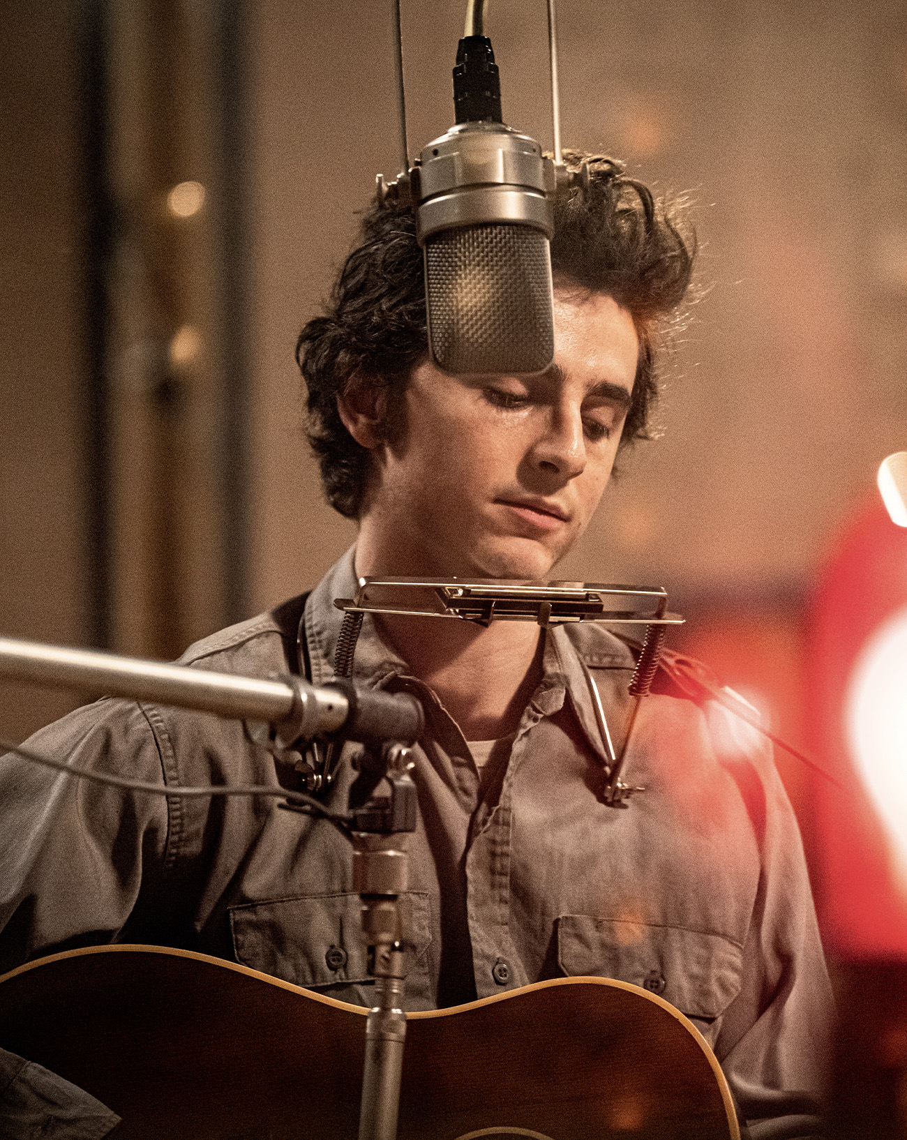 Timothée Chalamet dans le film Un parfait inconnu (2025) © Macall Polay.