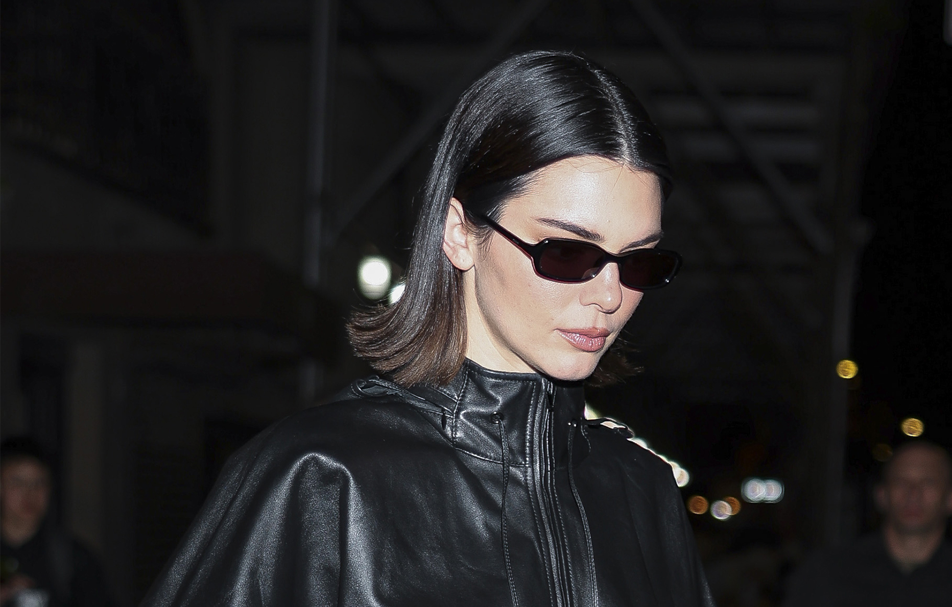 Kendall Jenner glass hair cheveux courts