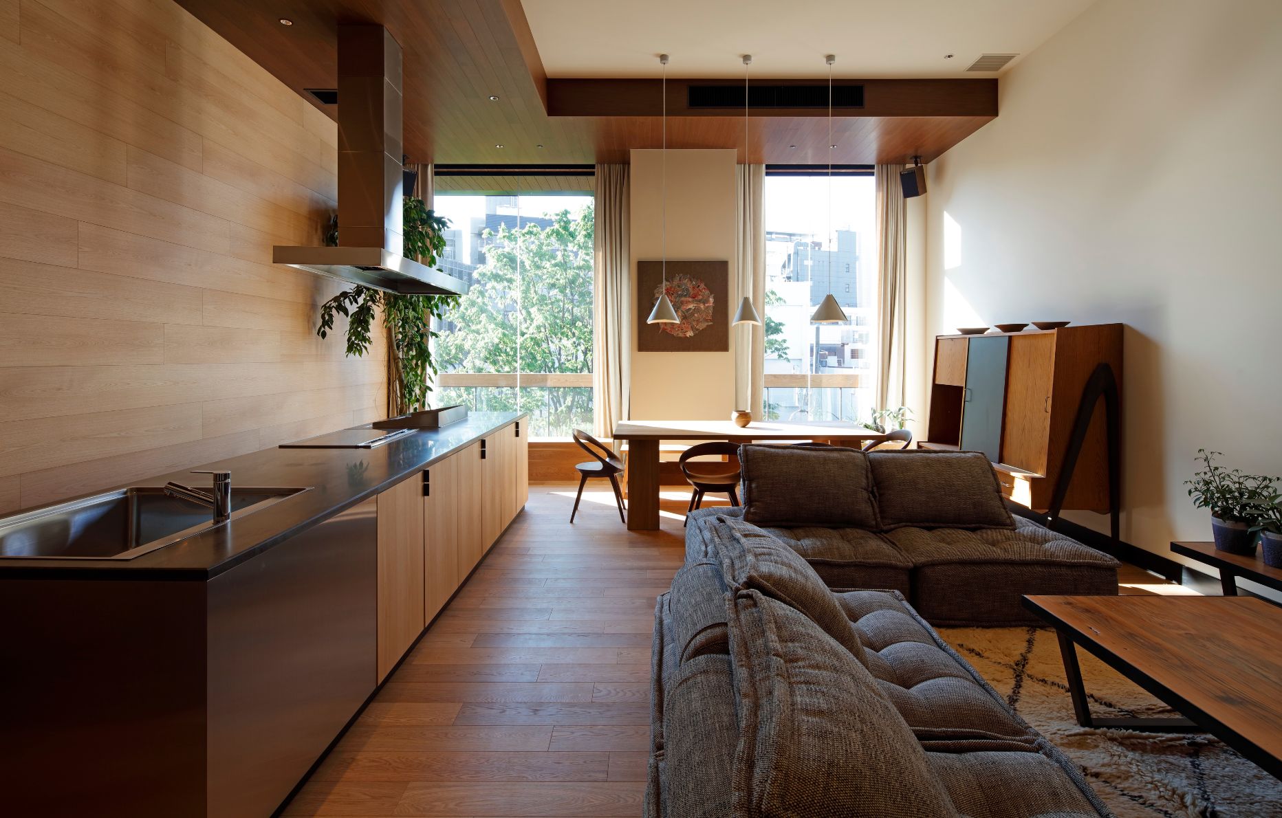 Les adresses: la dining suite du Trunk Hotel de Tokyo au Japon.